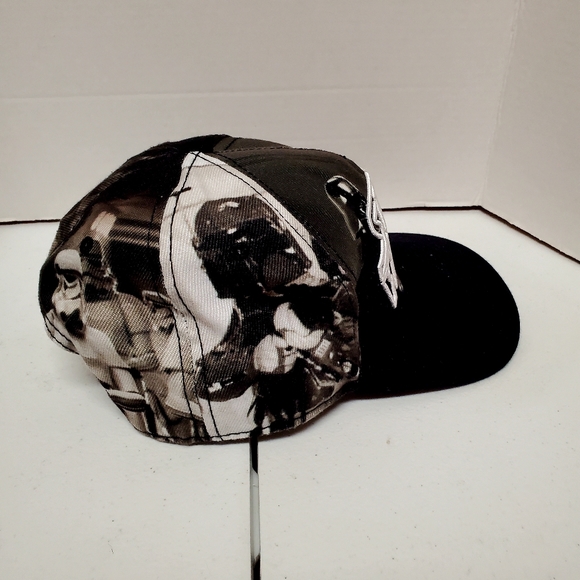 Star Wars Lucas Films Black/Gray Snapback Adjustable Baseball Cap Hat RN-115665 - Picture 3 of 10